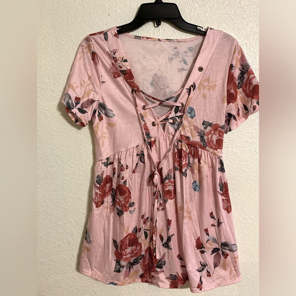 No brand floral blouse